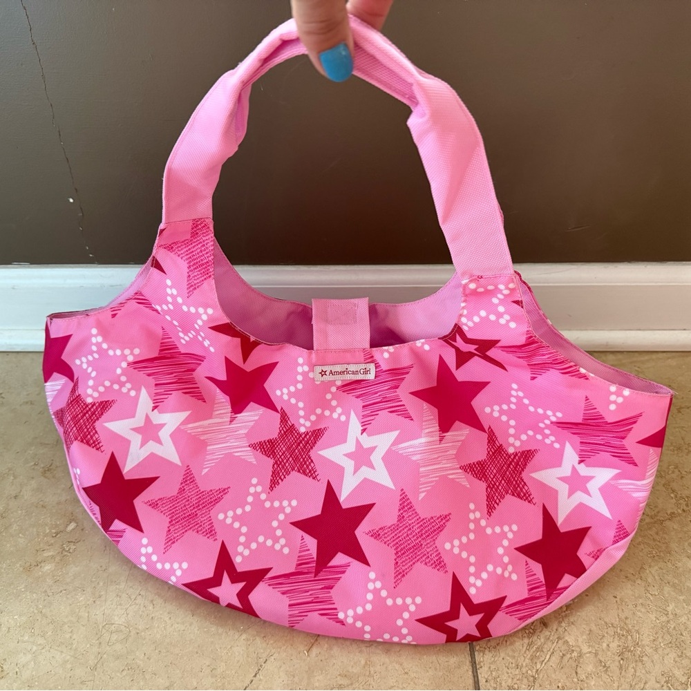American girl two doll tote bag travel carrier